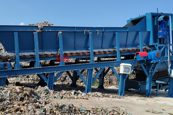 生涯垃圾处置链板机